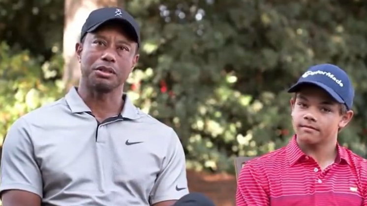 Tiger Woods and Charlie in FIRST-EVER joint interview coming this week